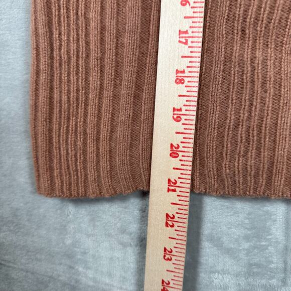 Naked Cashmere Sweater Womens Small Blush Pink All Cashmere Ribbed Boxy Oversize - Picture 5 of 8